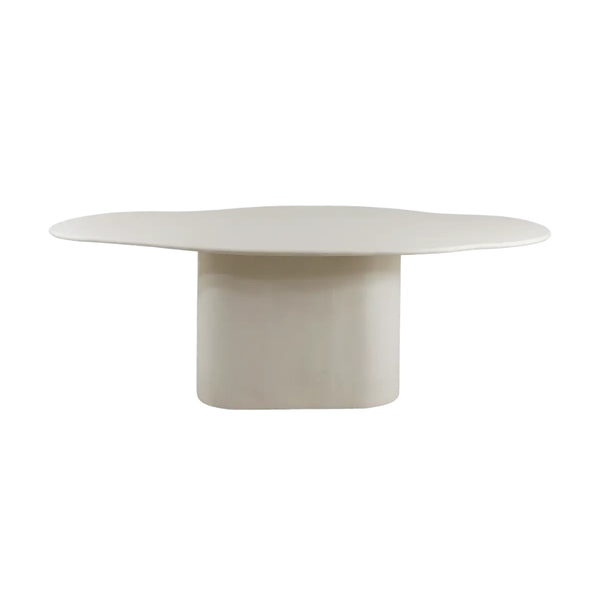 Leicester Concrete Effect Wood Dining Table 