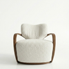 Lelydorp Solid Wood Accent Chair