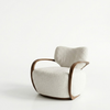 Lelydorp Solid Wood Accent Chair