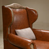 Lelydorp Solid Wood Leather 1 Seater Sofa