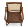 Leonora Rattan Solid Wood Armchair