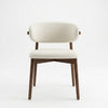Leticia Solid Wood & Marble Round Dining Table Set