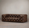 Lidah Chesterfield 3 Seater Leather Sofa