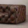 Lidah Chesterfield 3 Seater Leather Sofa