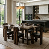 Lille Solid Wood Dining Table Set - 4 Seater, 6 Seater, 8 Seater - All Sizes