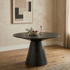 Limavady Mango Wood Round Dining Table