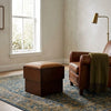 Limoges Modern Leather Foot Stool 