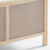 Lipetsk Solid Wood Rattan Bed - All Sizes
