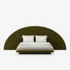 Lismore Solid Wood Half Moon Bed-All Sizes