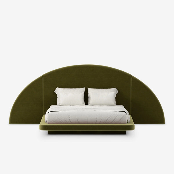 Lismore Solid Wood Half Moon Bed-All Sizes