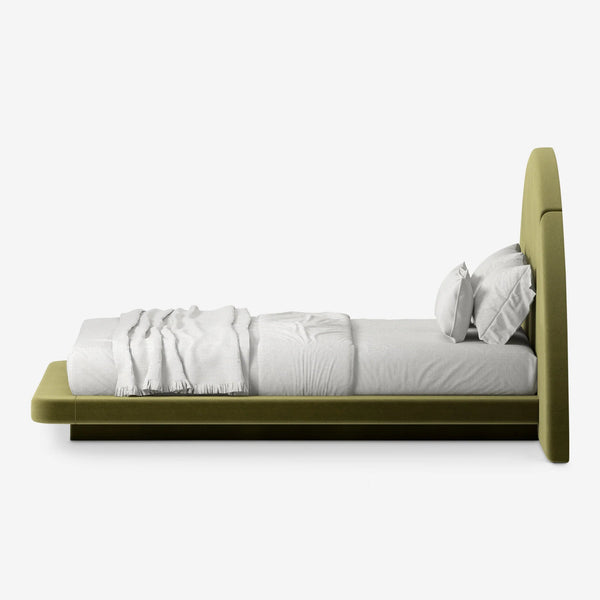 Lismore Solid Wood Half Moon Bed-All Sizes