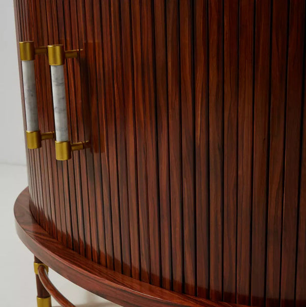 Little Rock Solid Wood Bar Cabinet