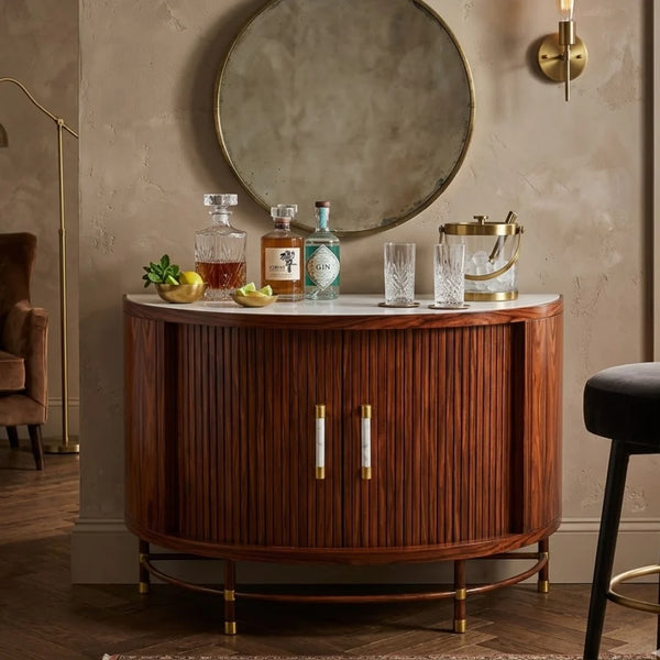 Little Rock Solid Wood Bar Cabinet 