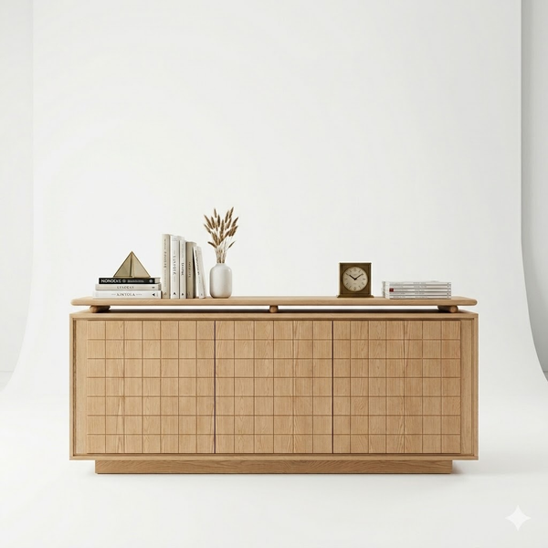 Llallagua Solid Wood Console Table