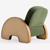 Lufkin Solid Wood Rattan Armchair