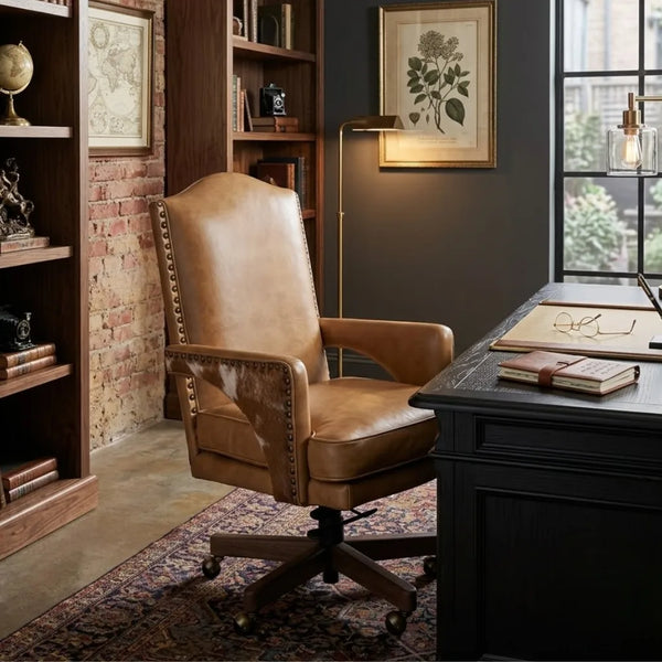 Lugano Tufted Revolving Executive Chair