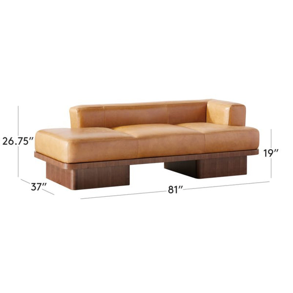 Lyon Modern Leatherette Daybed