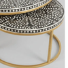 MOP Inlay Nesting Coffee Table
