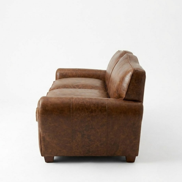 Maastricht Solid woodLeather Sofa