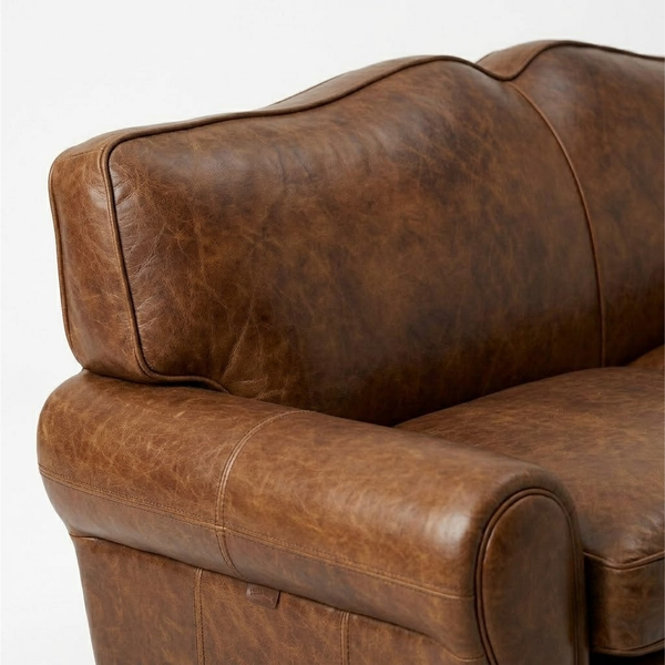 Maastricht Solid woodLeather Sofa