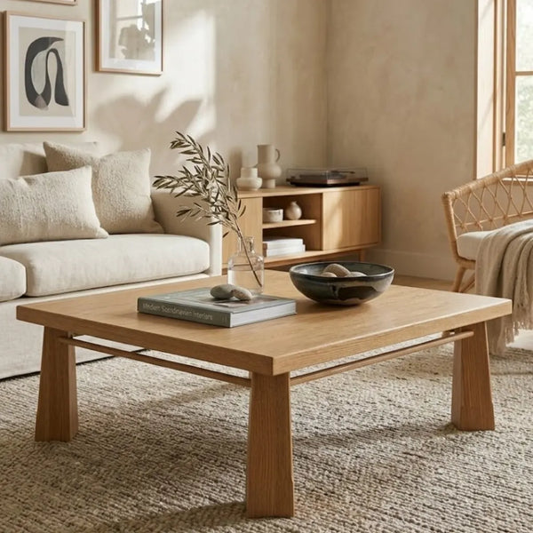 Machala Solid Wood Coffee Table 