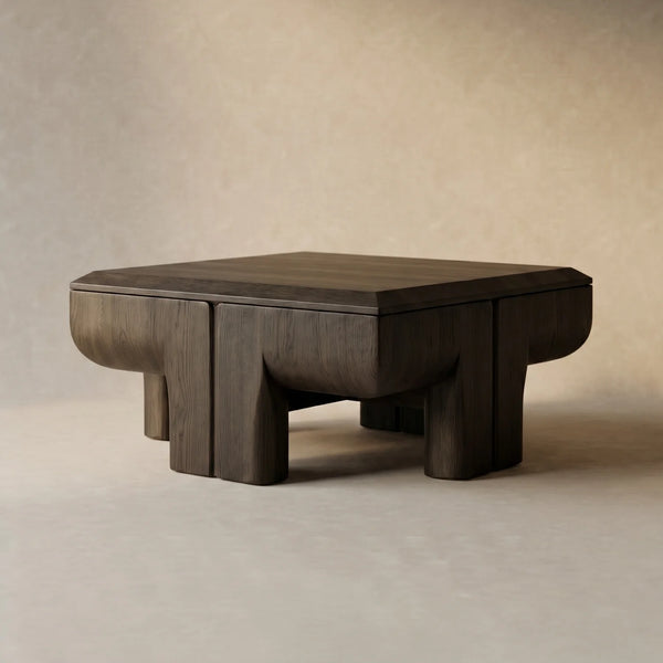 Machico solid Wood Coffee Table (Square)