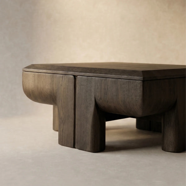 Machico solid Wood Coffee Table (Square)