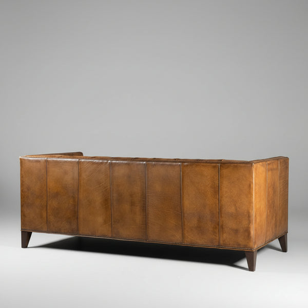 Madrid Tufted Leather Sofa