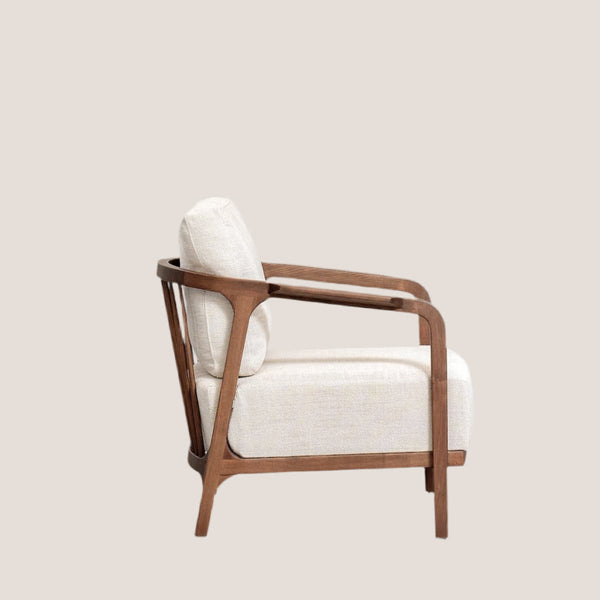 Managua Teak Wood Accent Chair