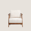 Managua Teak Wood Accent Chair