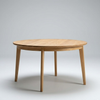 Mariko Rattan Solid Wood Round Dining Table Set - 4 Seater, 6 Seater - All Sizes