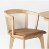 Mariko Rattan Solid Wood Round Dining Table Set - 4 Seater, 6 Seater - All Sizes
