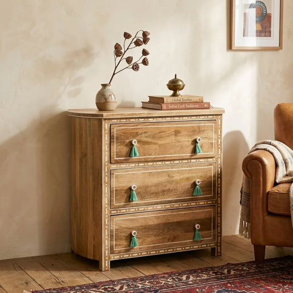 Marseille Chest of 3 Drawers 