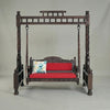 Mehrab ClassicSolid Wood Walnut finish 2 Seater Swing Chair