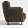 Meridian Solid Wood Accent Chair