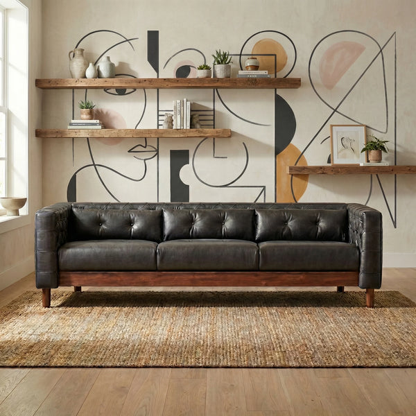 Miami 3 Seater LeatheretteSofa