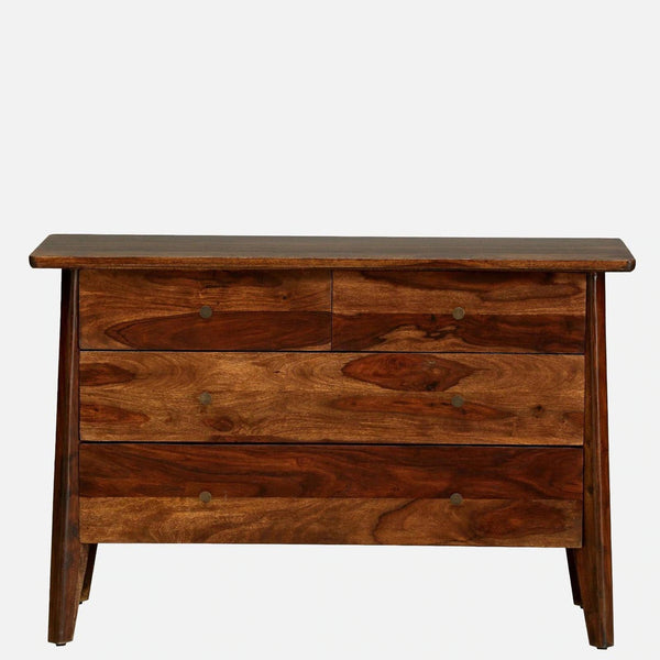 Michigan Chest Of Drawers With Brass Inlay