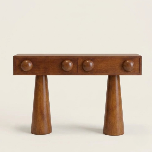 Minot Classic Solid Wood Modern Console table