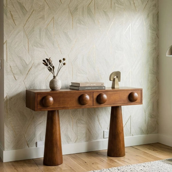Minot Classic Solid Wood Modern Console table