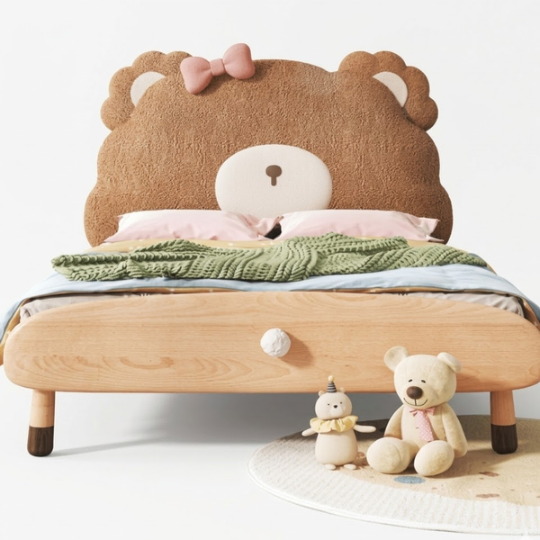 Miss Pookie Soft Padded Teddy Bear Bed