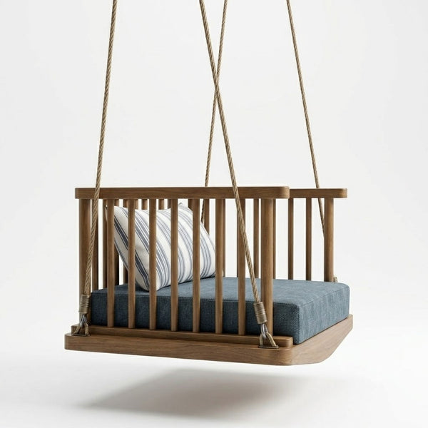 Modiva Classic Solid Wood Swing