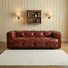 Monaco Vintage Leather Chesterfield 3 Seater Sofa