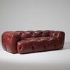 Monaco Vintage Leather Chesterfield 3 Seater Sofa