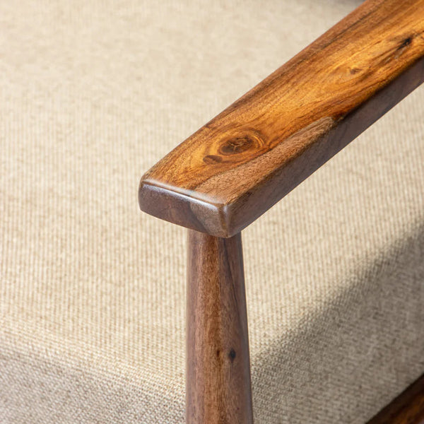 Morwell Sheesham Wood Arm Chair