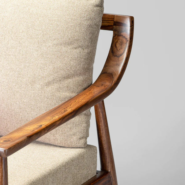 Morwell Sheesham Wood Arm Chair
