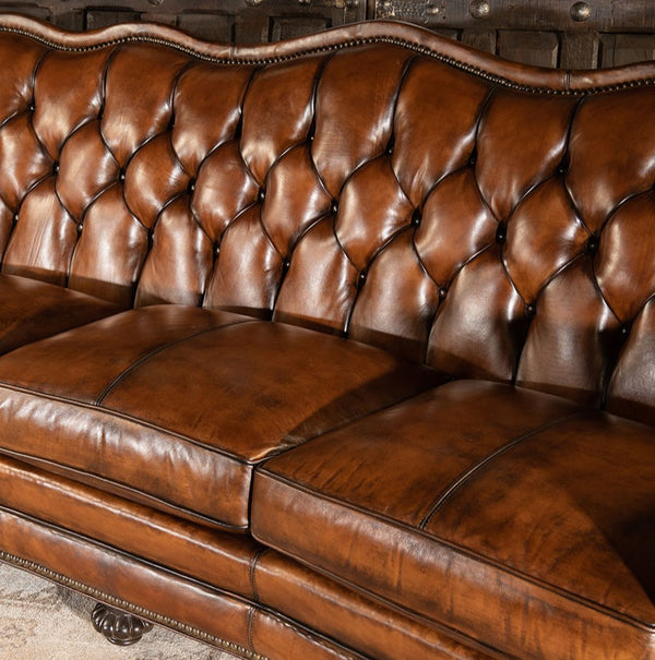Moscow Tufted 3 Seater Sofa