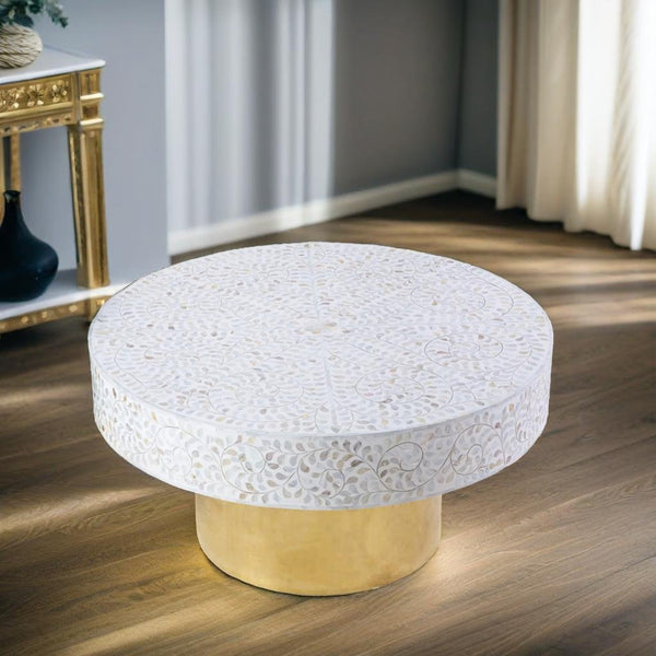 Mother of Pearl Coffee Table