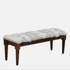 Mulbarton Sheesham Wood Bench In Provincial Teak Finish