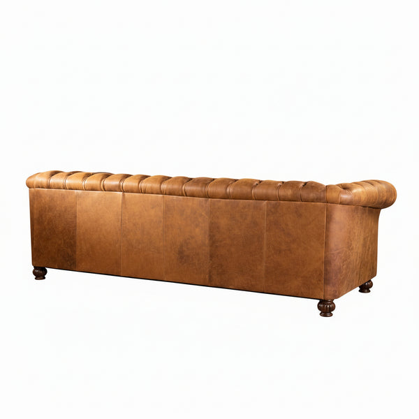 Munich Leather 4 Seater Sofa