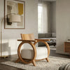 Naomi Wooden Lounge Chair